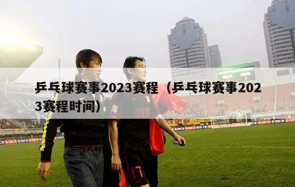 乒乓球赛事2023赛程（乒乓球赛事2023赛程时间）